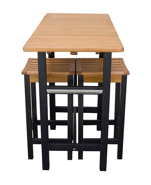 northbeam Kitchen Island Table Two Stool Set & Reviews ...