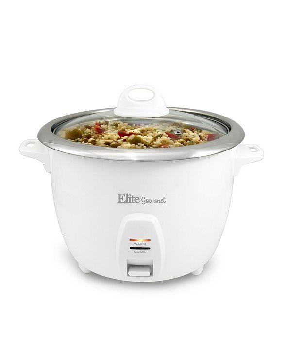 Elite by MaxiMatic Elite Platinum 10 Cup Rice Cooker with Stainless