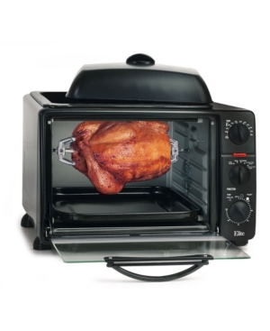 Elite By Maxi-matic Elite Platinum 23l Convection Toaster Oven Rotisserie, With Oven-top Grill & Griddle, Bake, Broil, T In Multi