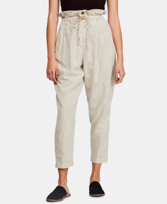 Free People - Margate Pleated Pull-On Trousers