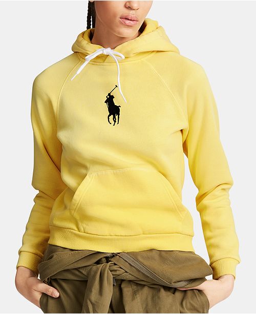 Polo Ralph Lauren Big Pony Fleece Hoodie Reviews Women Macy S