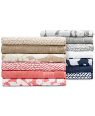 Lauren Ralph Lauren Sanders Antimicrobial Bath Towels Bedding In Lavender Grey