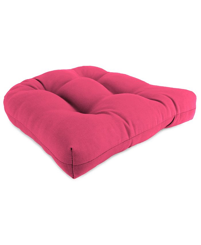 Jordan Manufacturing Outdoor Wicker Chair Cushions, Set of 2 Macy's