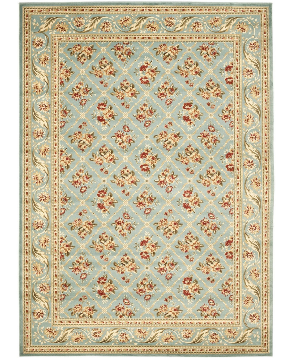 Safavieh Lyndhurst Blue 8'9in x 12' Area Rug - Blue Group