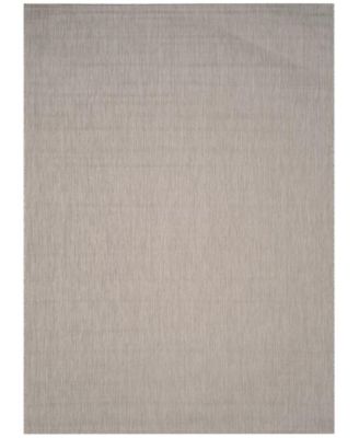 Courtyard CY8520 Beige 8' x 11' Sisal Weave Outdoor Area Rug
