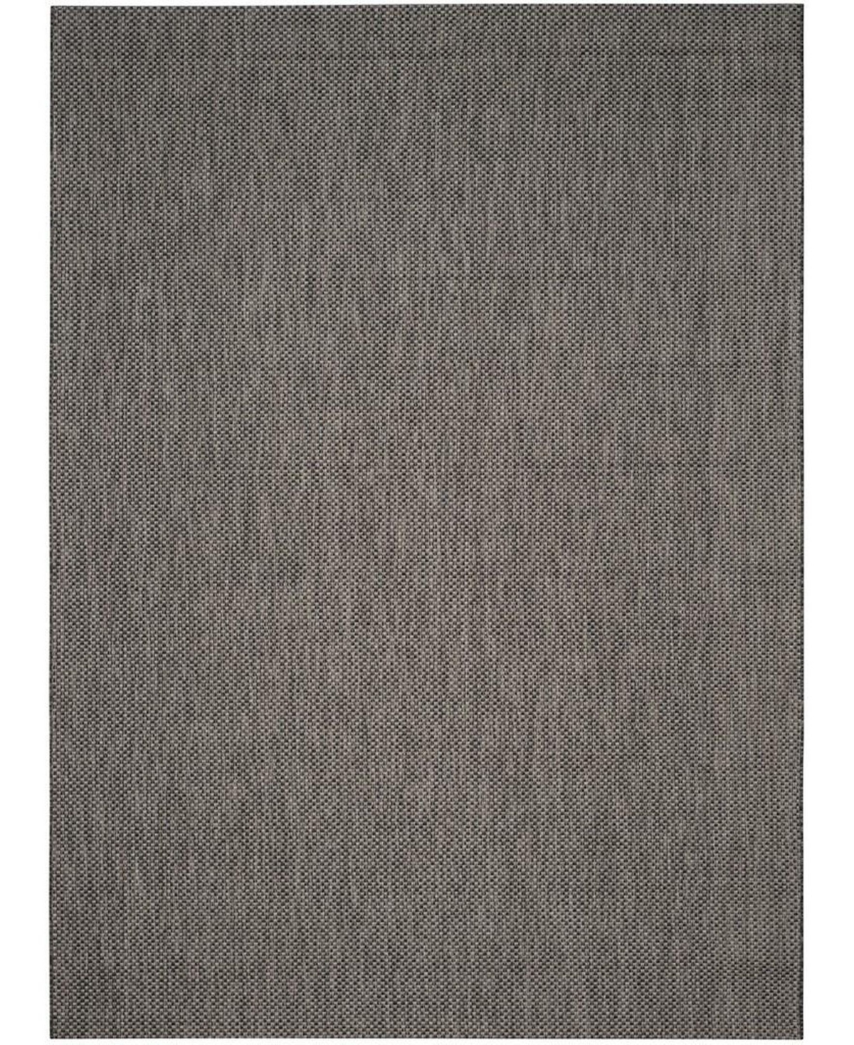Safavieh Courtyard Black and Beige 9' x 12' Sisal Weave Outdoor Area Rug - Black