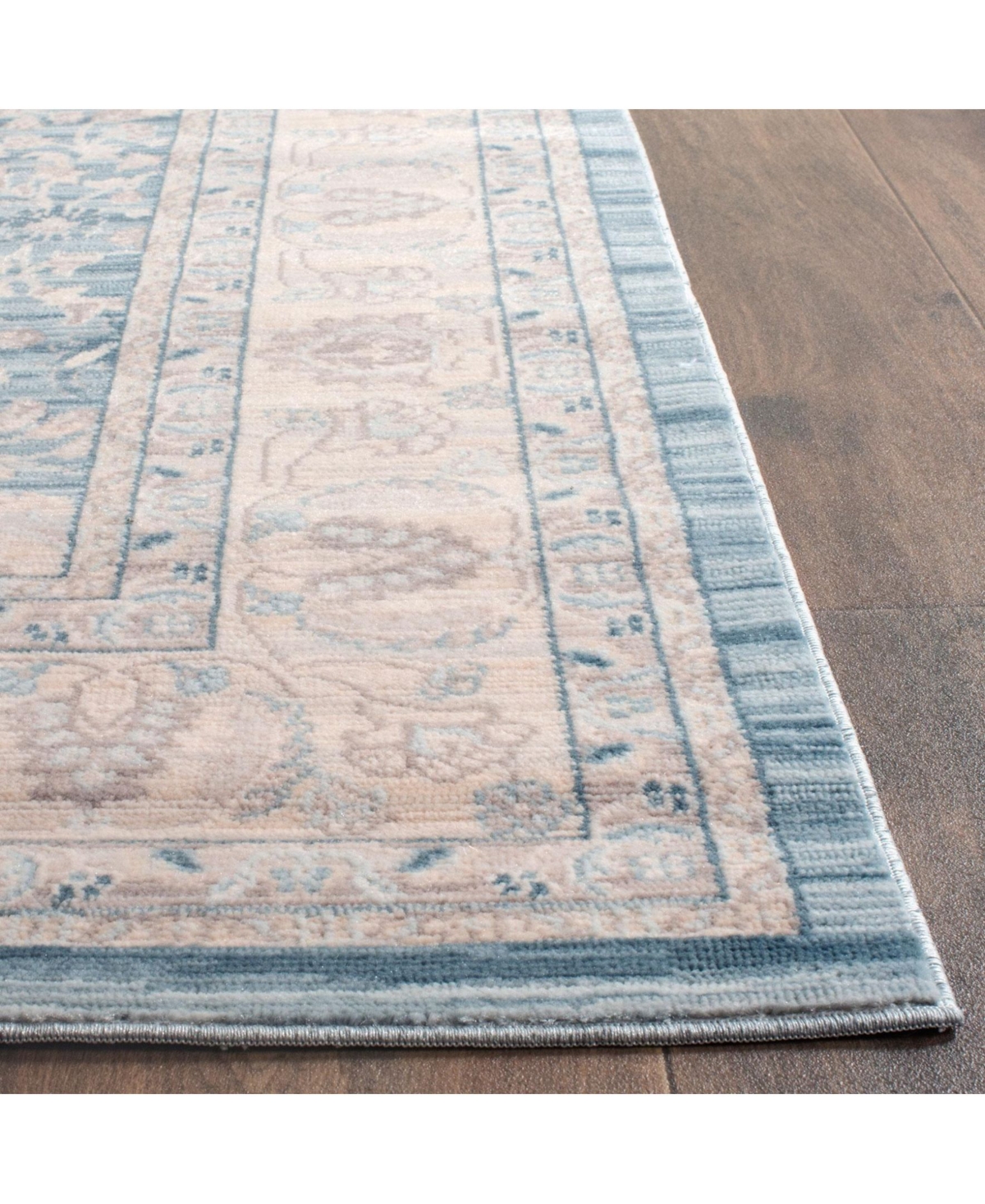 Safavieh Archive Blue and Gray 9' x 12' Area Rug - Blue