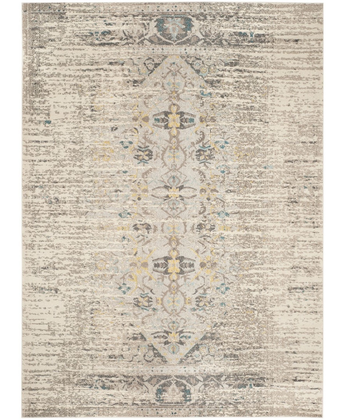 Safavieh Monaco Gray and Multi 12' x 18' Area Rug - Gray