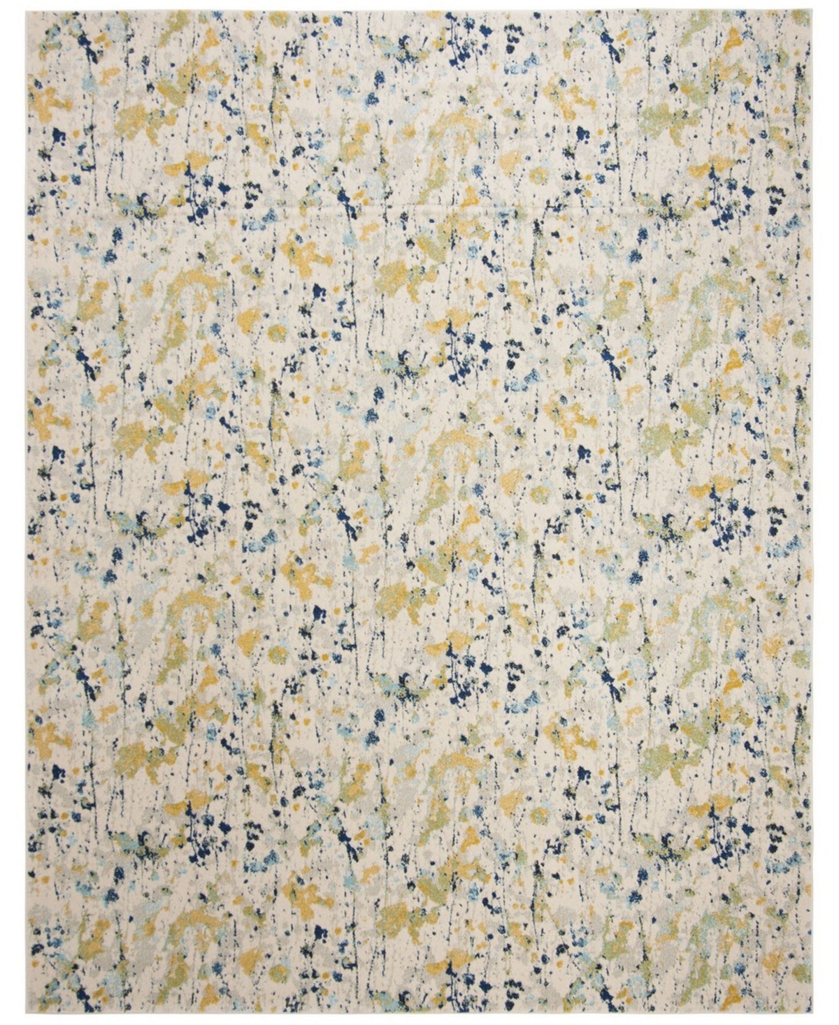 Safavieh Evoke Ivory and Yellow 9' x 12' Area Rug - Ivory