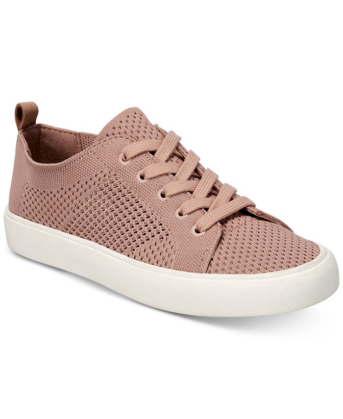 Marc Fisher Sashya Lace Up Knit Sneakers Macy s