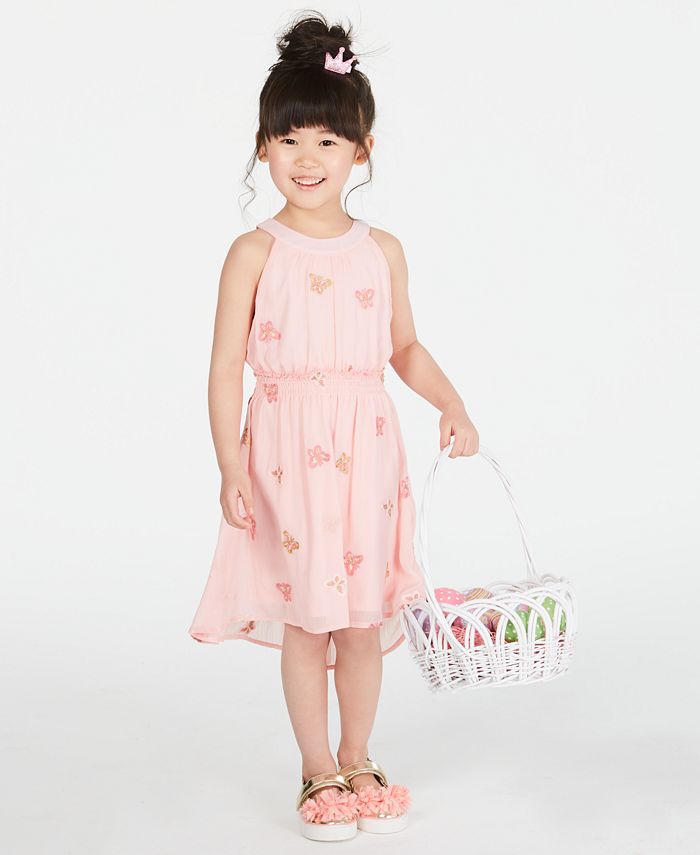 Embroidered outlet butterfly dress