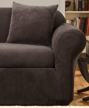UPC 047293394188 product image for Sure Fit Stretch Metro 2-Piece Loveseat Slipcover Bedding | upcitemdb.com