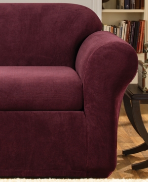 UPC 047293394218 product image for Sure Fit Stretch Metro 2-Piece Loveseat Slipcover Bedding | upcitemdb.com