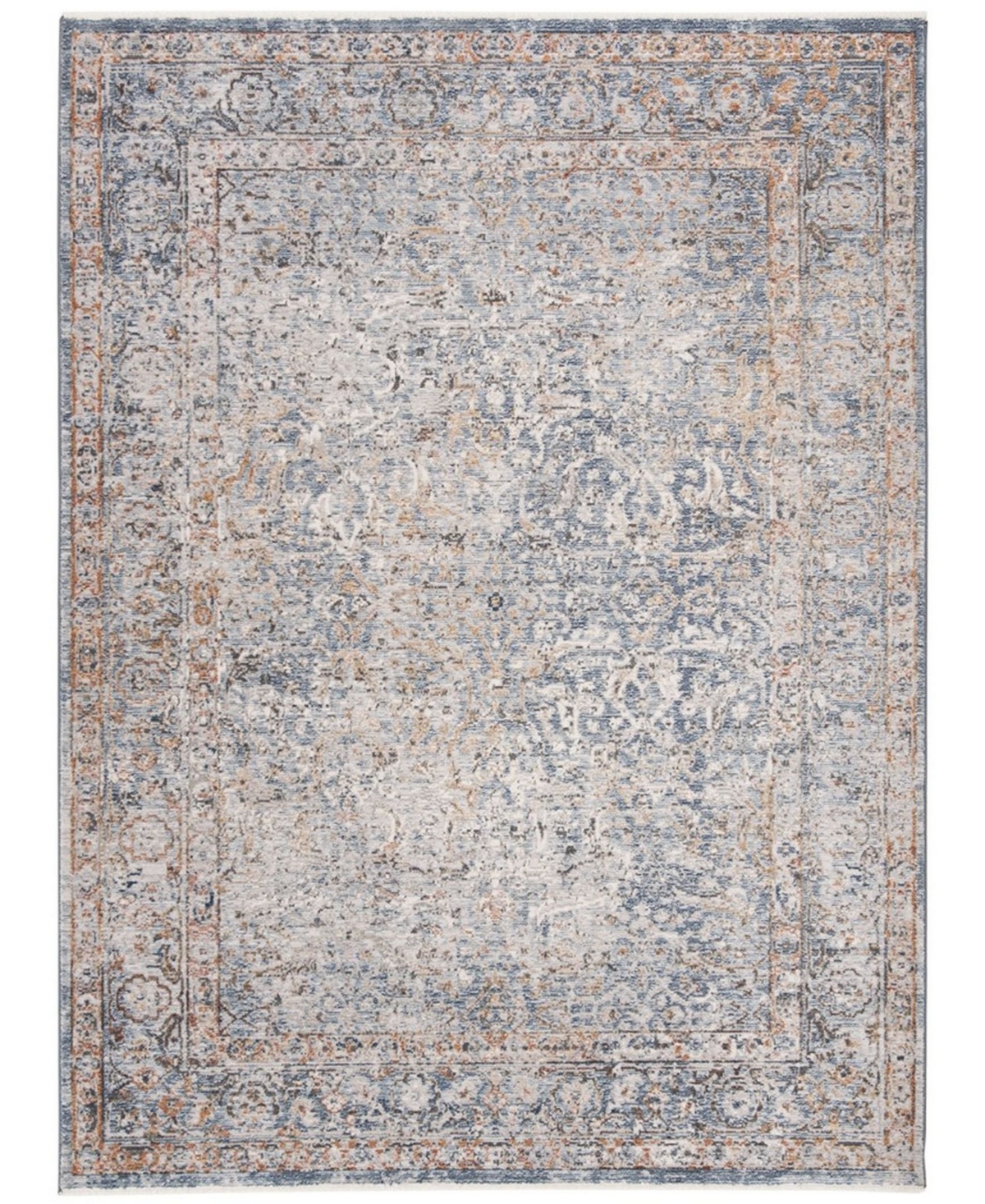 Safavieh Winston WNT353and Creme Area Rug - Navy