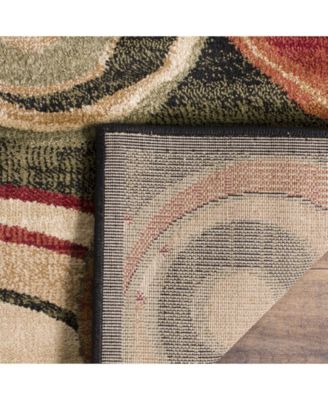 Lyndhurst LNH225 Black and Multi 5'3" x 7'6" Area Rug