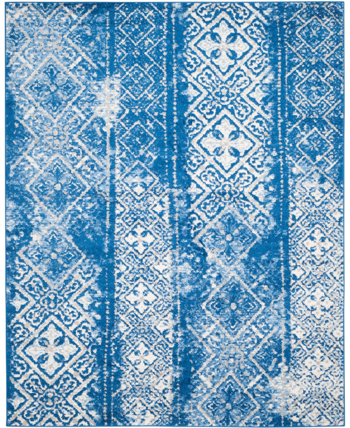 Safavieh Adirondack Silver and Blue 8' x 10' Area Rug - Silver