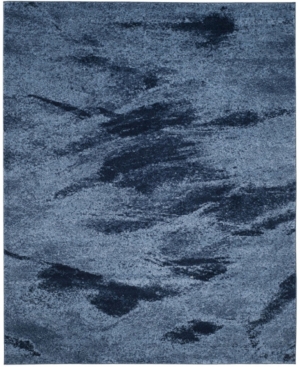 Safavieh Retro Light Blue and Blue 8' x 10' Area Rug
