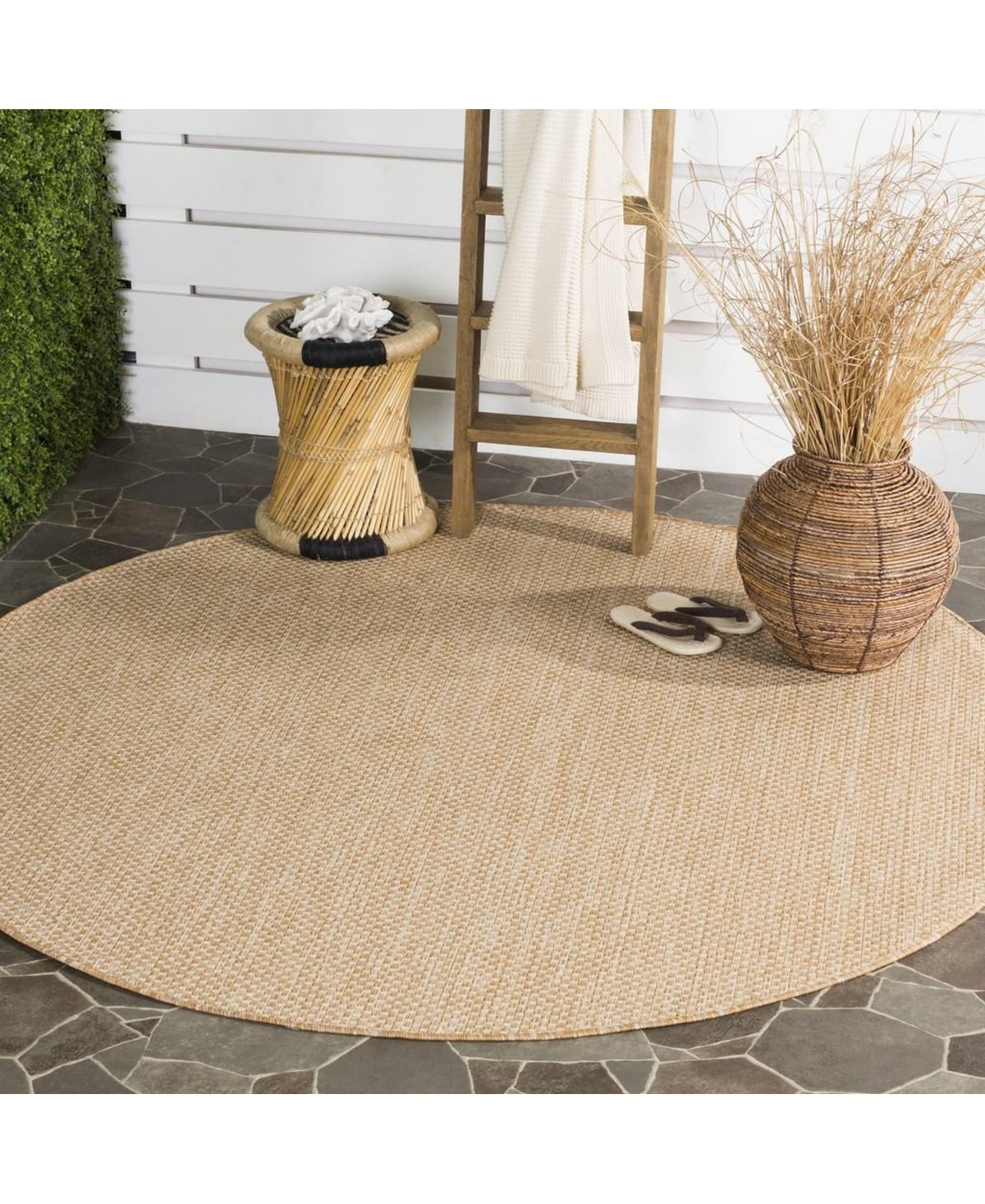 Safavieh Courtyard CY8521 Natural and Cream 6'7