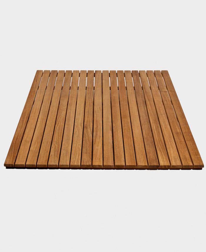 A.R.B Teak & Specialties ARB Teak Bath and Shower Mat30" x 30" Macy's