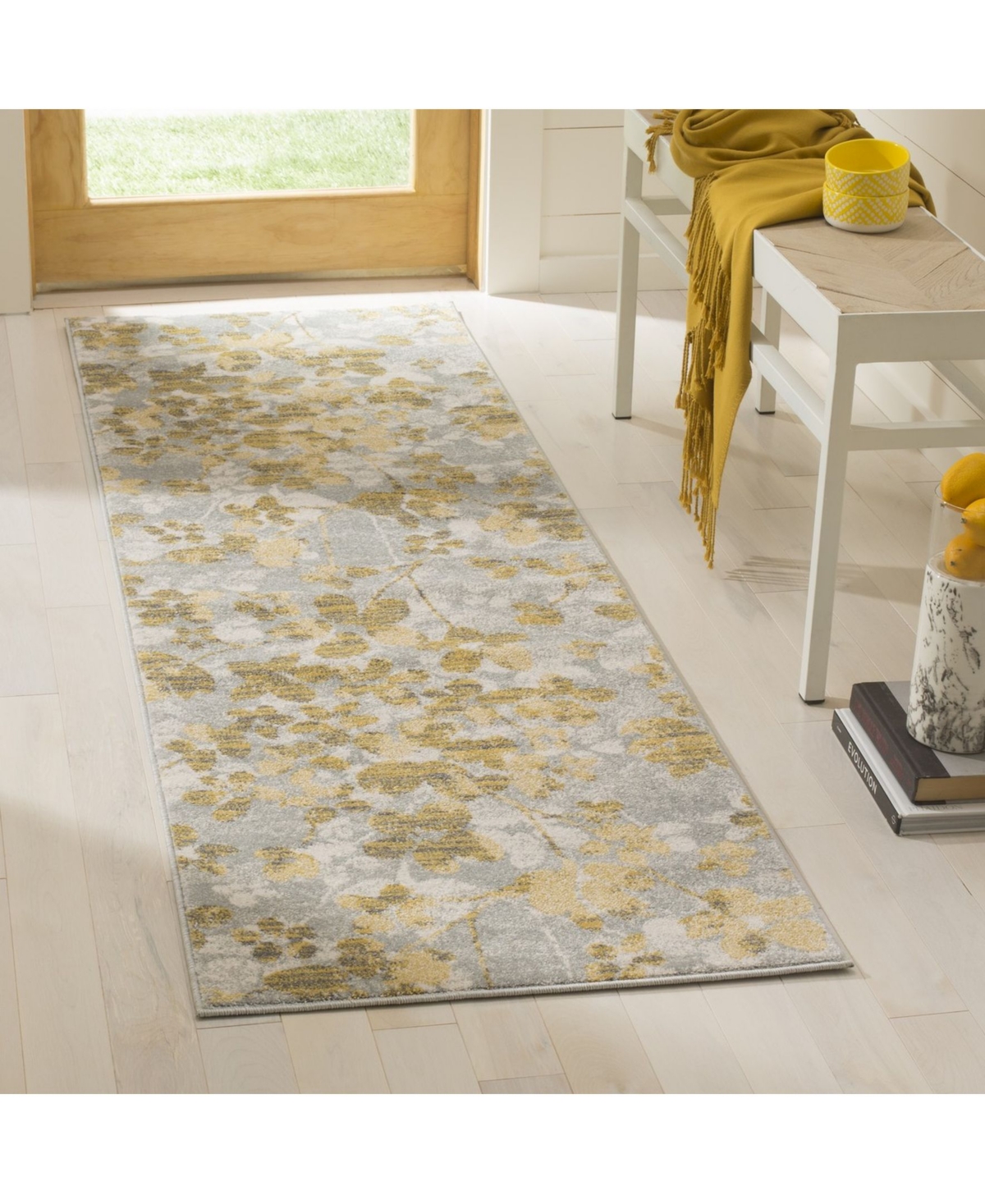 Safavieh Evoke EVK236 Grey and Gold 2'2