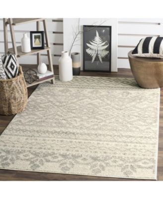 Safavieh Adirondack Ivory And Silver 8' X 10' Area Rug - Macy's