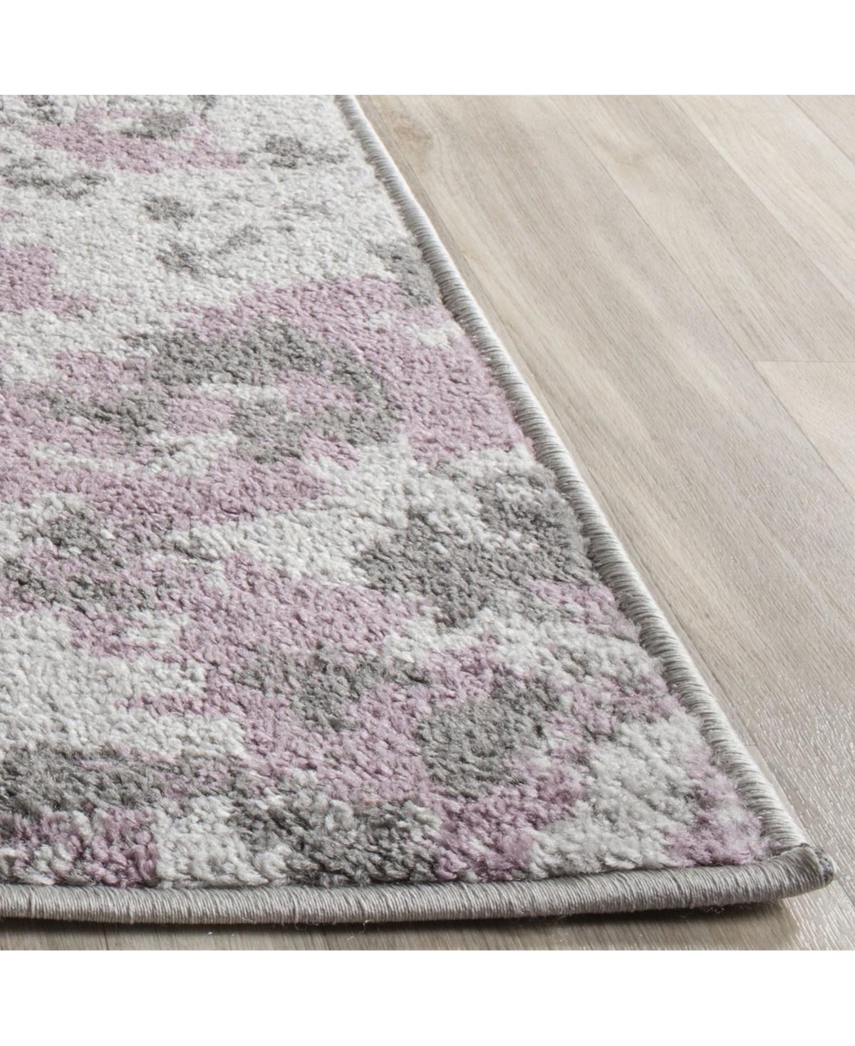 Safavieh Adirondack 115and Purple Area Rug - Light Gray