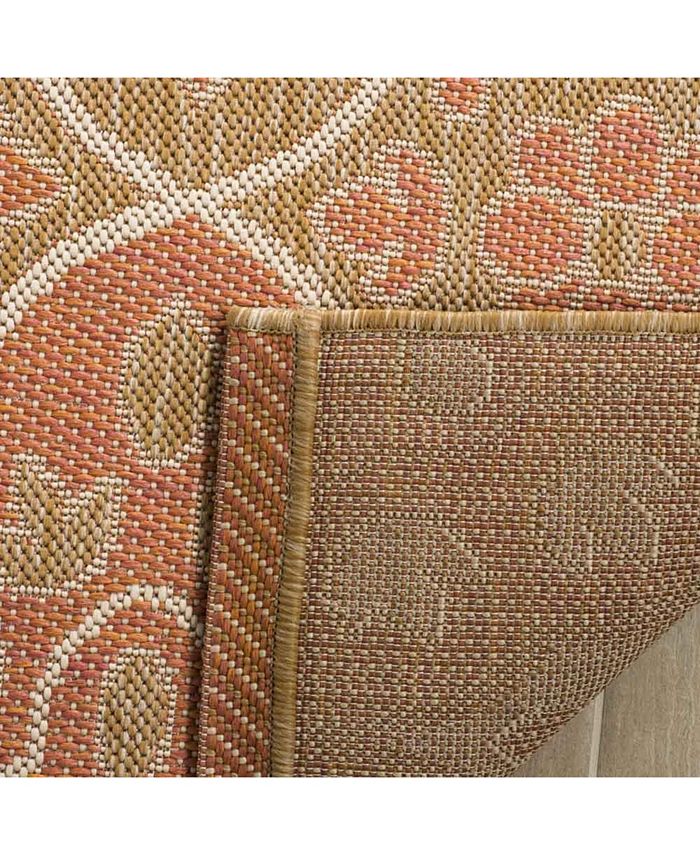 Martha Stewart Collection Natural and Beige 5'3" x 7'7" Area Rug