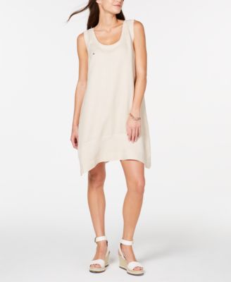 macys linen dresses