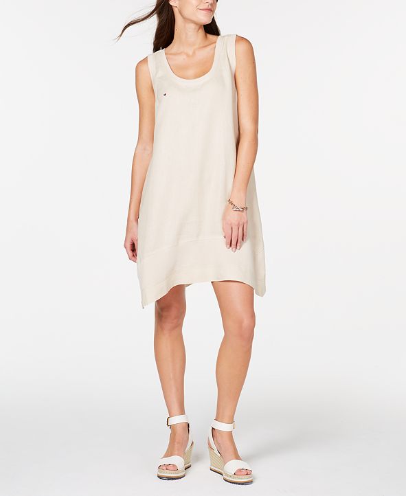 Tommy Hilfiger Linen Dress, Created for Macy's & Reviews Dresses