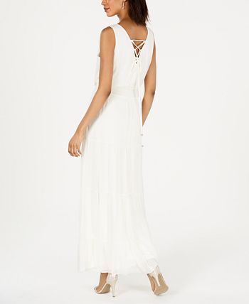 MSK Embellished Tiered Gown & Reviews - Dresses - Women - Macy's