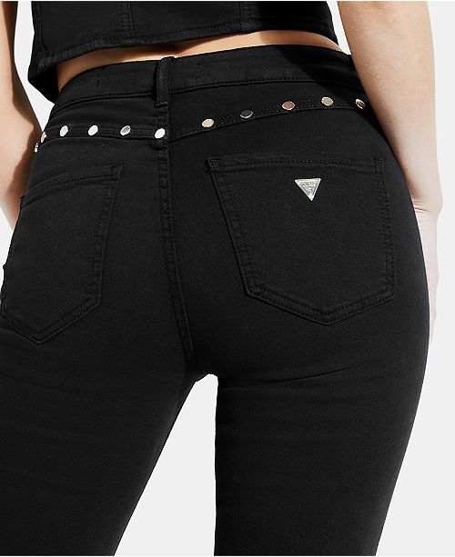 guess studded jeans