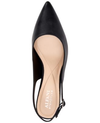 Flex Babbsy Pointed-Toe Slingback Pumps 