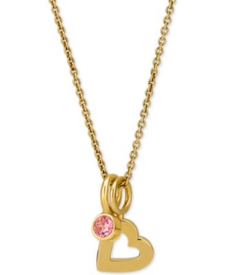 Love Count Layered Charm Pendant Necklace in 14k Gold-Plate Over Sterling Silver, 18"
