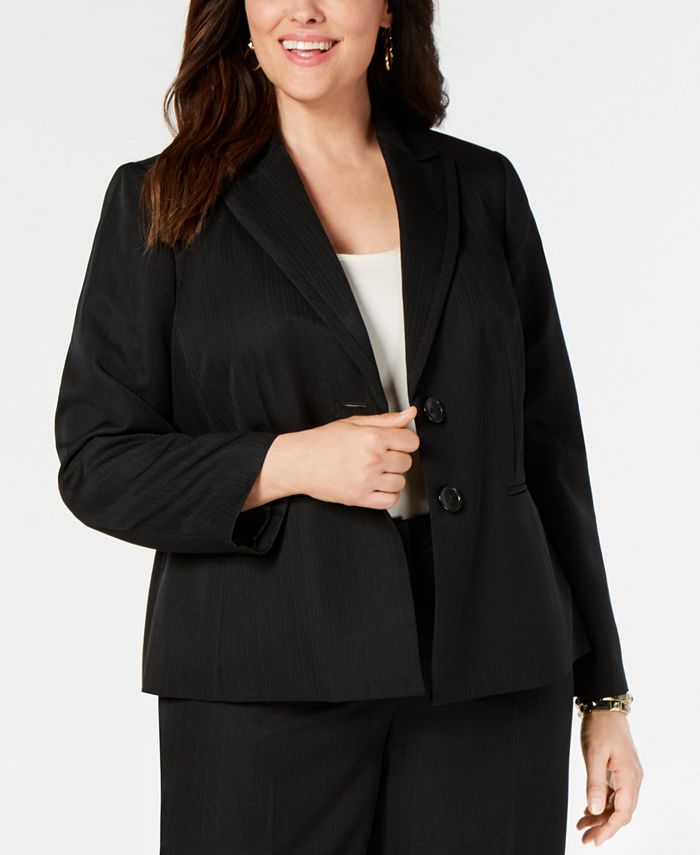 le suit plus size pant suits