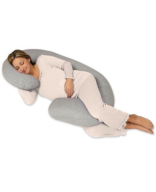 Leachco Snoogle Chic Jersey Maternity Pregnancy Total Body Pillow
