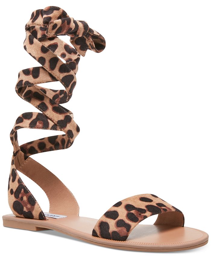 Steve Madden Women's Reputation Tie-Up Sandals - Macy's