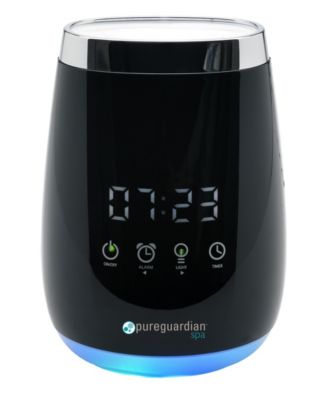 Pure Guardian - PureGuardian SPA260 Ultrasonic Cool Mist Aromatherapy Essential Oil Diffuser with Alarm Clock