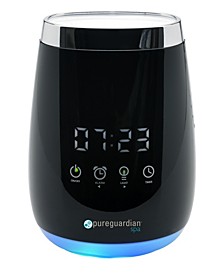PureGuardian SPA260 Ultrasonic Cool Mist Aromatherapy Essential Oil Diffuser with Alarm Clock