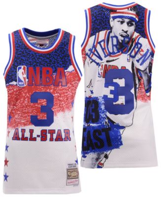Mitchell & Ness Men's Allen Iverson NBA Fashion All Star Swingman Jersey -  Macy's