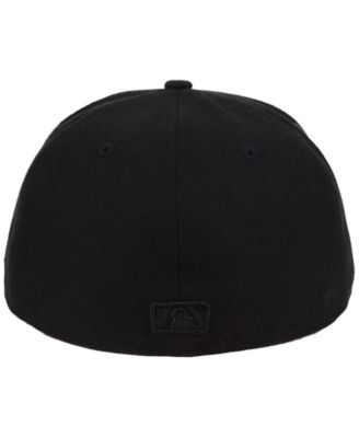 Miami Marlins Triple Black Custom 59FIFTY Fitted Cap