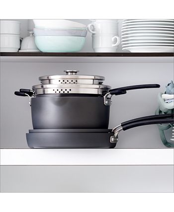 GreenPan Levels 6-Pc. Stackable Ceramic Nonstick Cookware Set - Macy's
