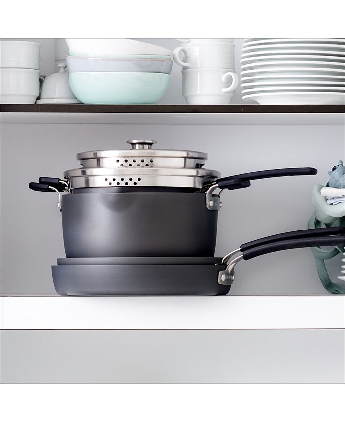 GreenPan Levels 6Pc. Stackable Ceramic Nonstick Cookware Set Macy's