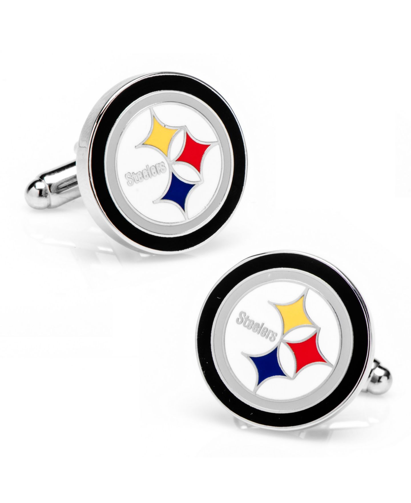 Мужские запонки Cufflinks Inc. Pittsburgh Steelers Cufflinks — фото 1