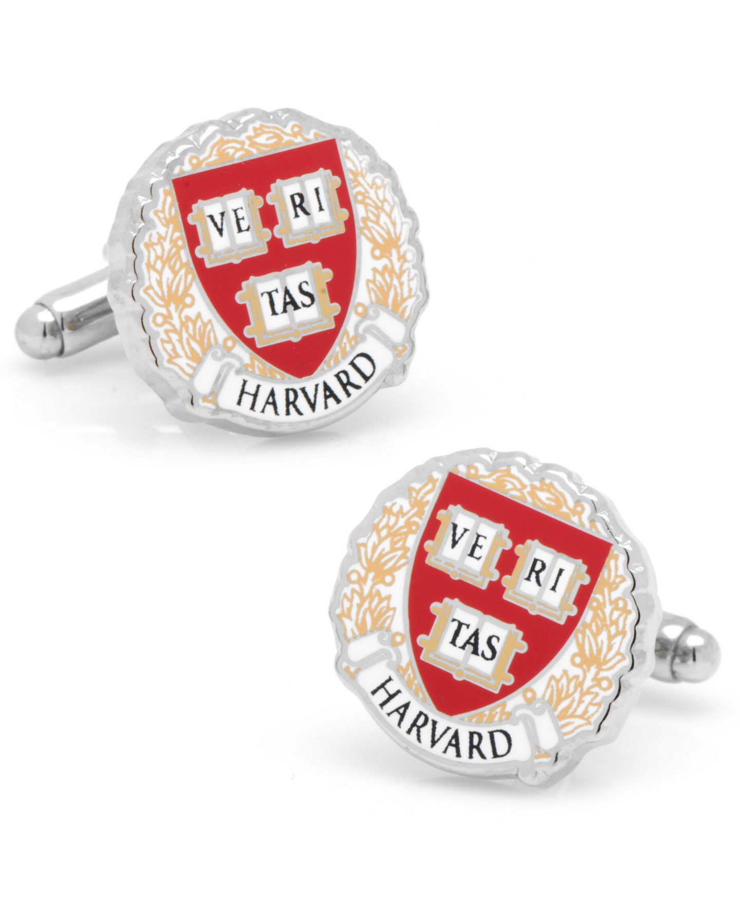 Мужские запонки Cufflinks Inc. Harvard University Cufflinks — фото 1
