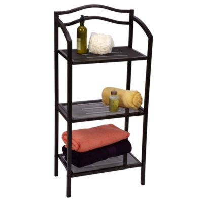 Free-Standing 3-Tier Shelving Unit