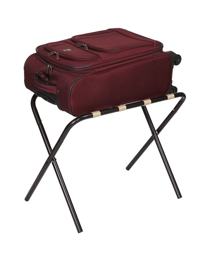 Household Essentials Black Luggage Rack Macy's