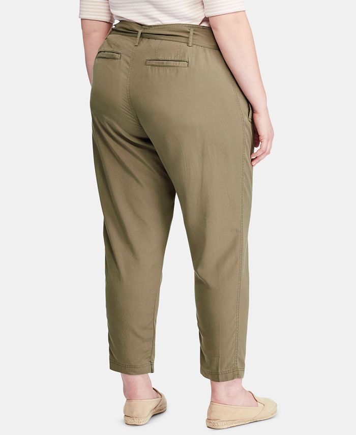 Lauren Ralph Lauren Plus Size Twill Pants Macy's