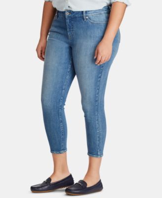 lauren ralph lauren premier skinny ankle jeans