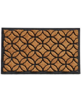 Circles 18" x 30" Coir/Rubber Doormat