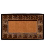 Mascot Hardware Moroccan Design Indoor Outdoor Coir Doormat - Beige